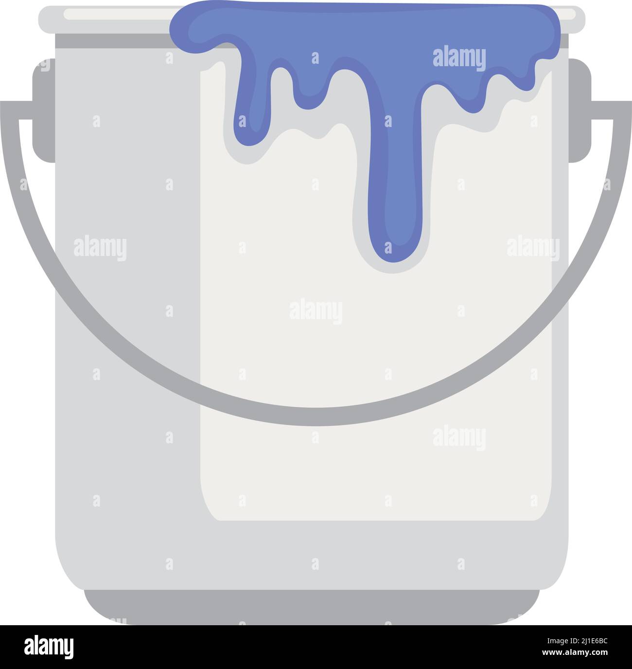 paint bucket purple Stock Vector Image & Art Alamy