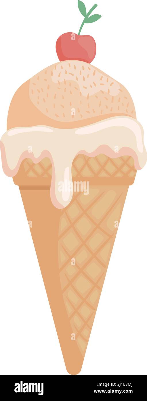 ice cream cone Stock Vector Image & Art - Alamy