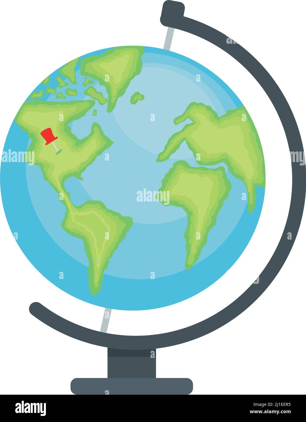 earth map school supply Stock Vector Image & Art - Alamy
