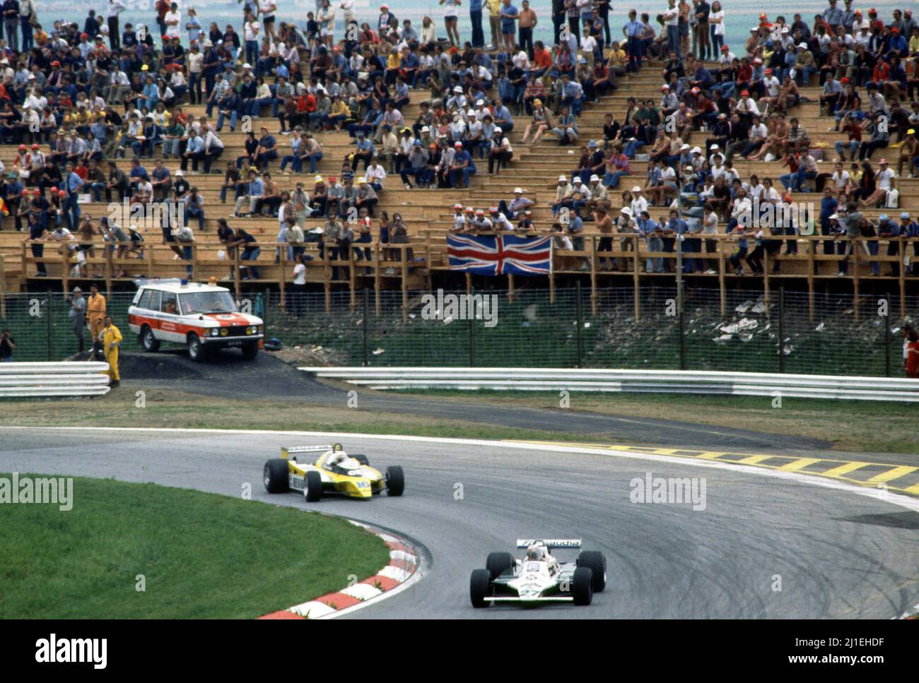 Alan Jones (AUS) Williams FW07B Ford Cosworth Albilad Williams Racing ...