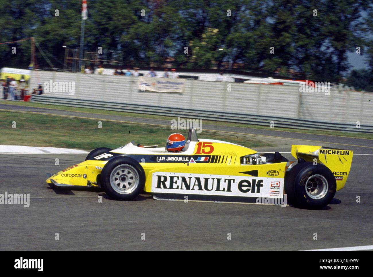Jean Pierre Jabouille FRA Renault RE20 Equipe Renault Stock Photo Alamy