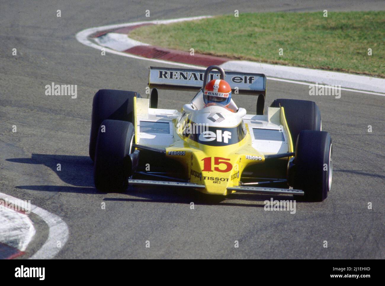 Jean Pierre Jabouille FRA Renault RE20 Equipe Renault Stock Photo Alamy