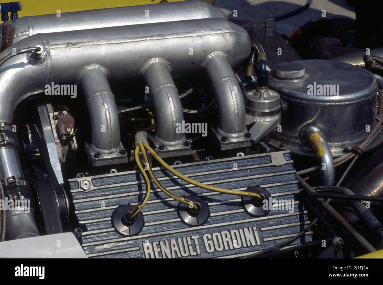 Renault Gordini F1 Turbo Engine Stock Photo - Alamy