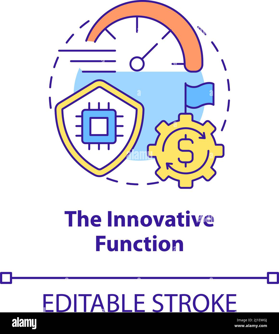 Innovative function concept icon Stock Vector Image & Art - Alamy