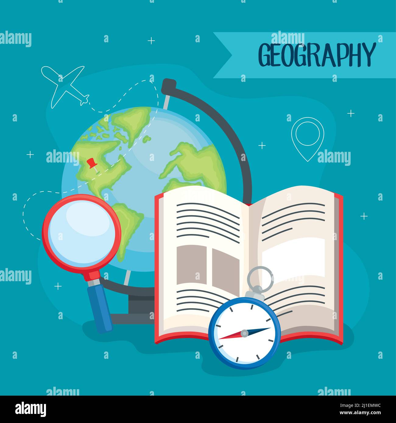 geography school subject Stock Vector Image & Art Alamy