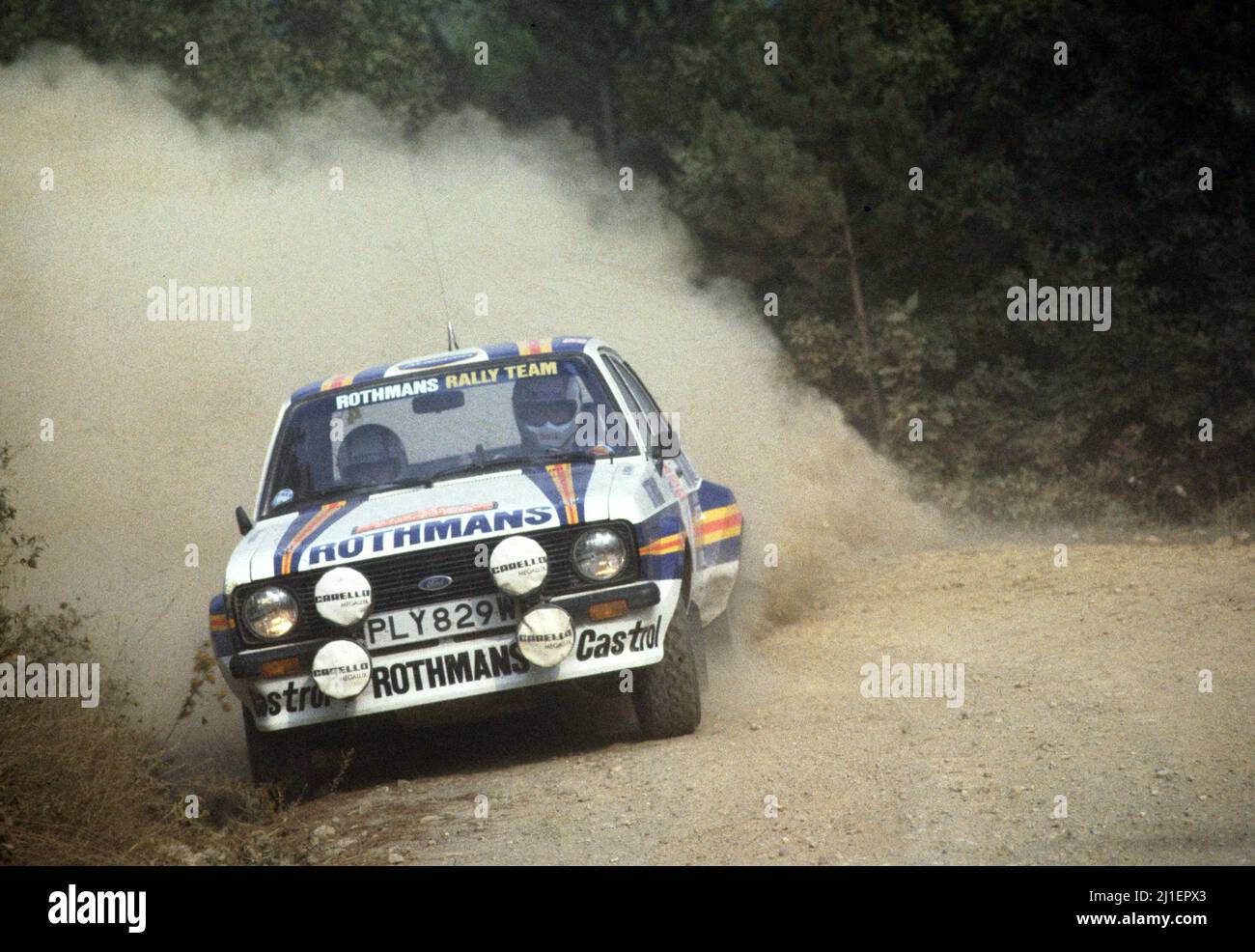 Ari Vatanen (FIN) David Richards (GBR) Ford Escort Rs Gr4 Rothmans ...