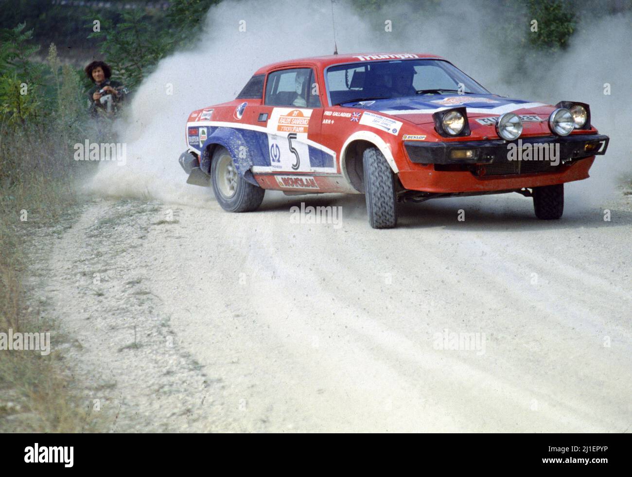 TRIUMPH TR7 RALLYE RAC 1978 T. POND TROFEU 2003 1:43 4ème de refere
