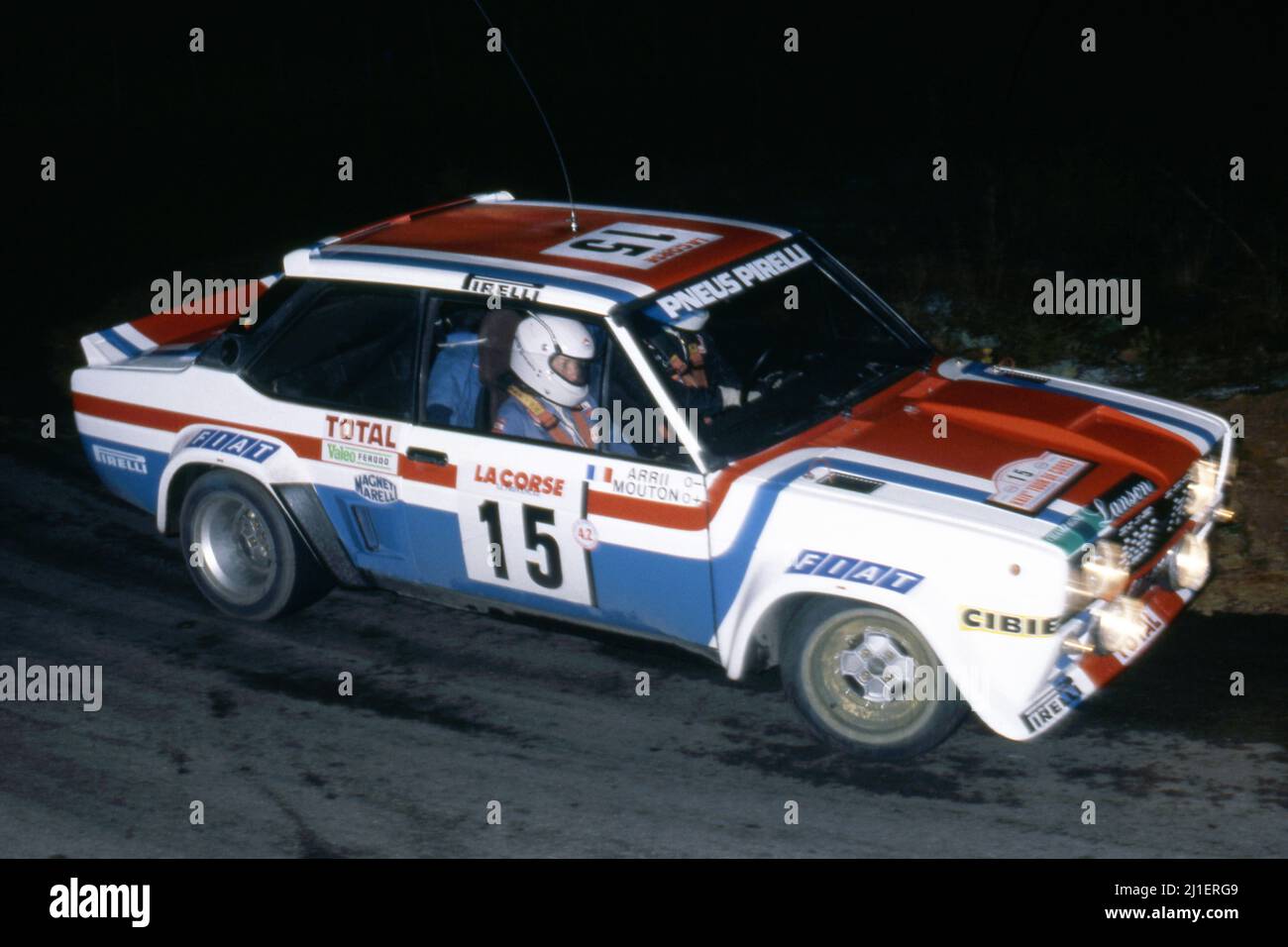 Michele Mouton FRA Annie Arrii FRA Fiat 131 Abarth Gr4 Fiat France michele-mouton-fra-annie-arrii-fra-fiat-131-abarth-gr4-fiat-france