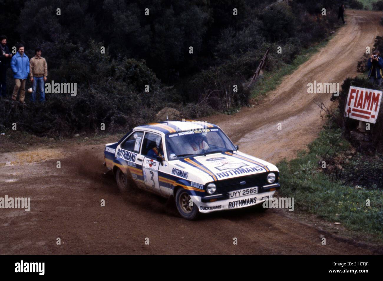 Pentti Airikkala (FIN) Risto Virtanen (FIN) Ford Escort RS Gr4 Ford