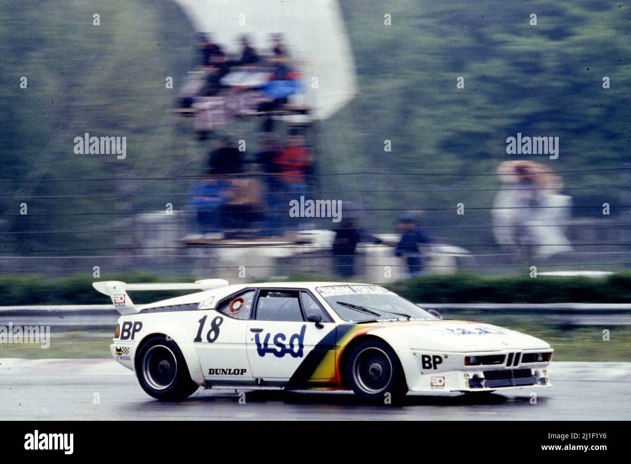 1980 BMW M1 n°95 Zol Auto P-F.Rousselot - F.Sérvanin - L.Ferrier Le Mans