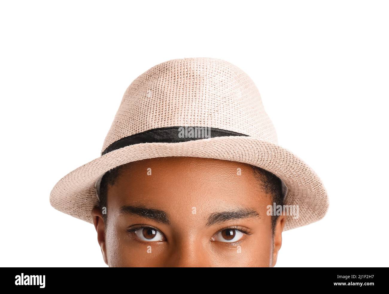 African american guy in hat hi-res stock photography and images - Alamy