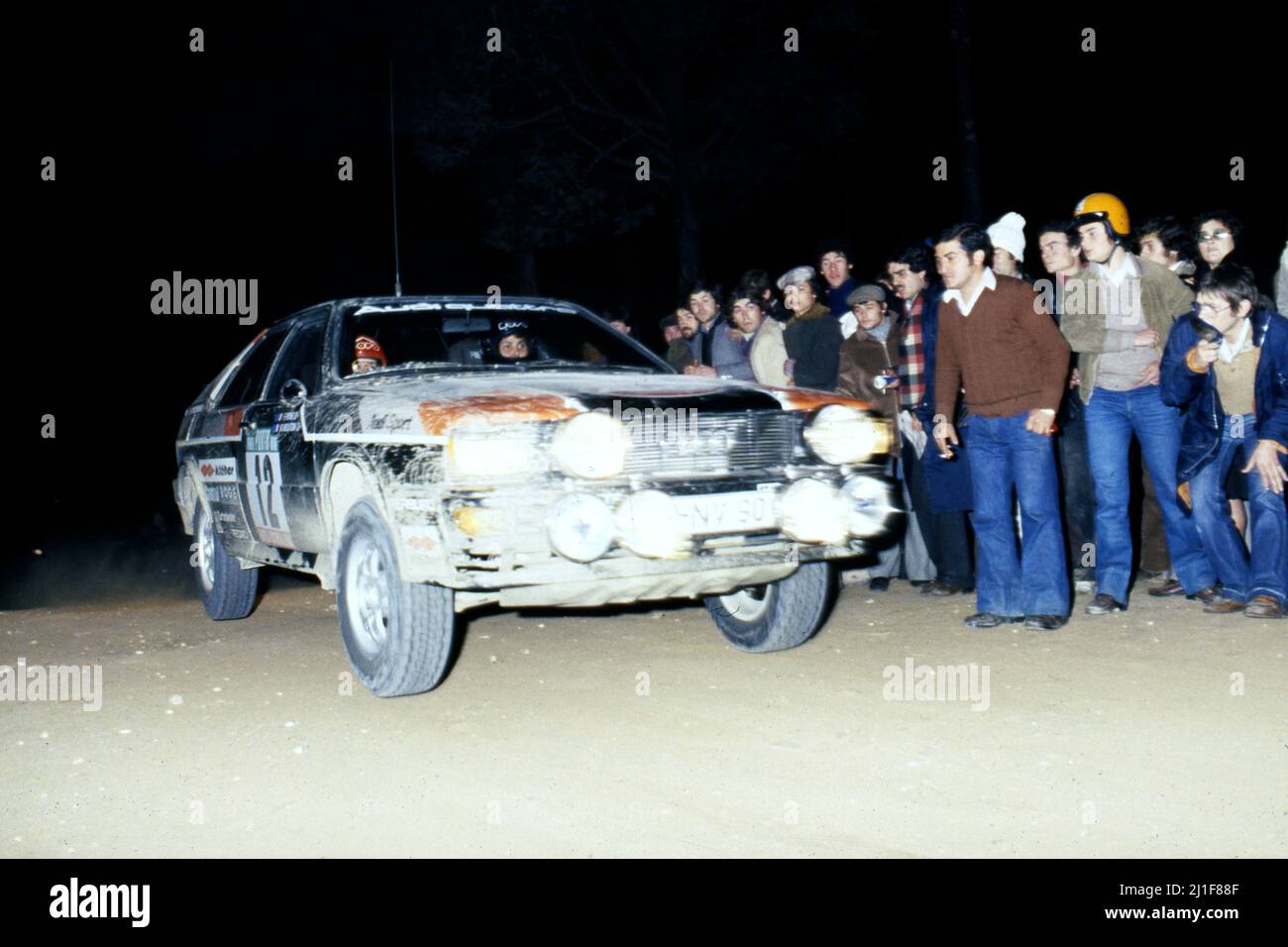 Michele Mouton (FRA) Fabrizia Pons (ITA) Audi Quattro Gr4 Audi Sport Stock Photo