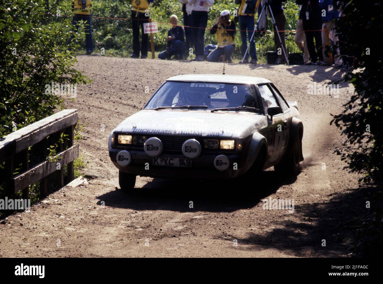 Bjorn Waldegard (SWE) Hans Thorszelius (SWE) Toyota Celica Gr4 Toyota