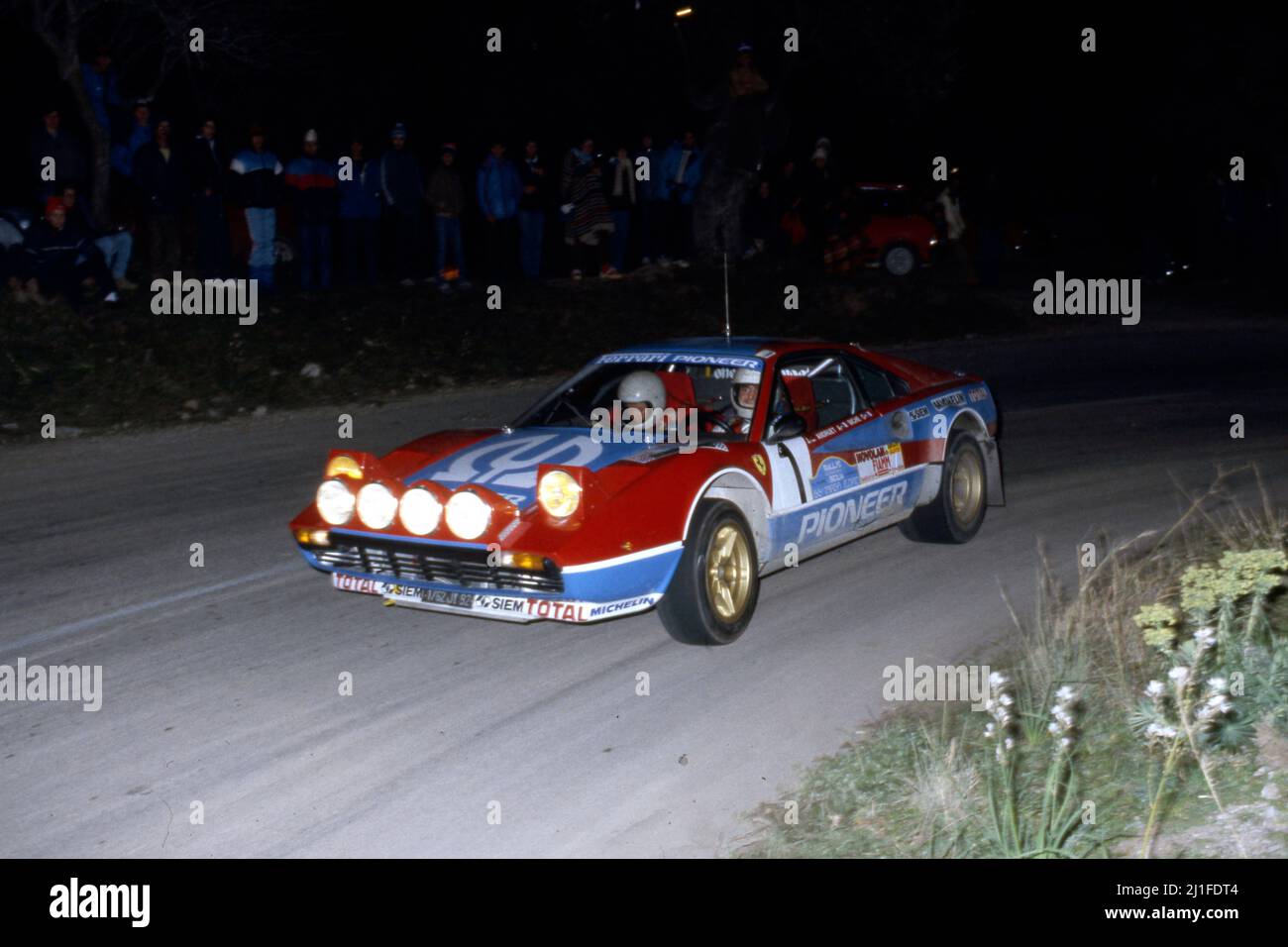 Ferrari 308 GTB #14 Rally Tour de Corse 1981 Andruet/Biche - GM Diecast