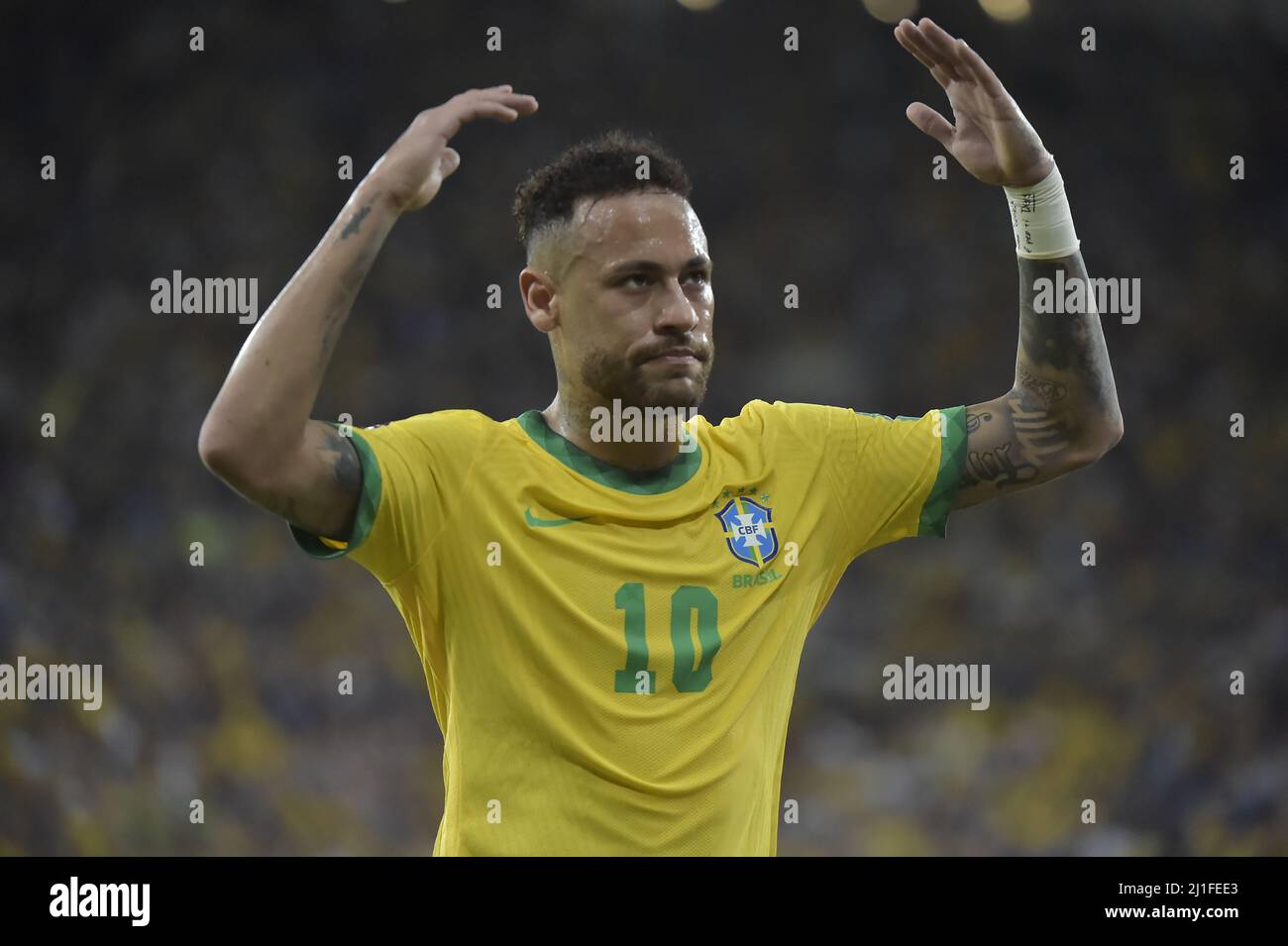 Rio de JaneiroBrazil March 24, 2022 World Cup qualifiers, match