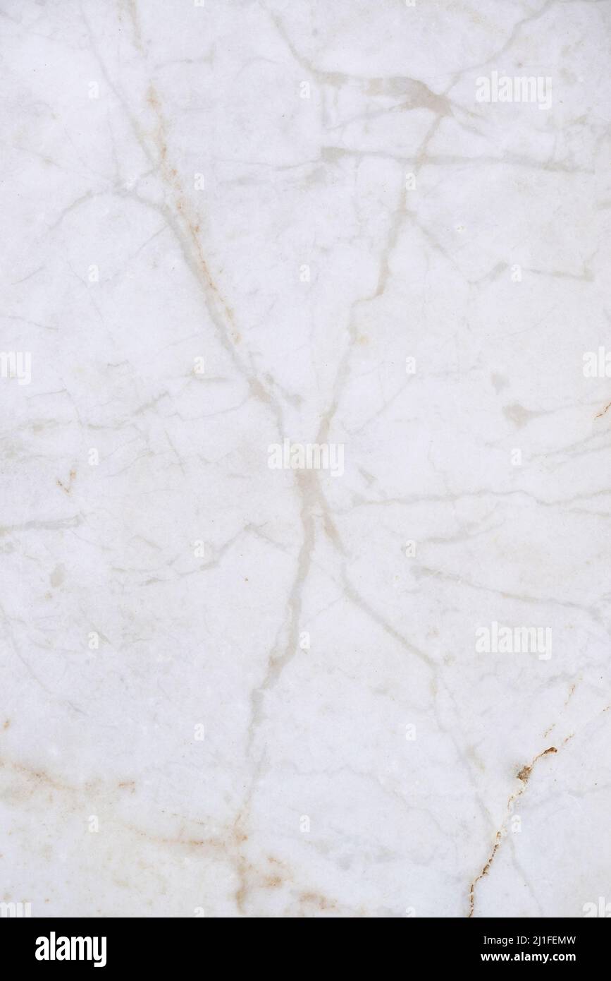 grey white marble polished stone texture background Stock Photo