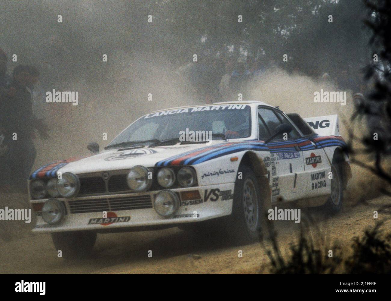 Matini Rally Adartico Vudafieri (ITA) Maurizio Perissinot (ITA) Lancia Rally 037 GrB ...