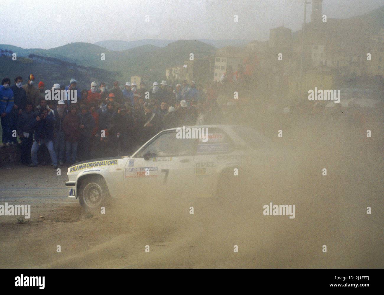 Luigi Lucky Battistolli (ITA) Fabio Penariol (ITA) Opel Ascona 400 Gr4 ...