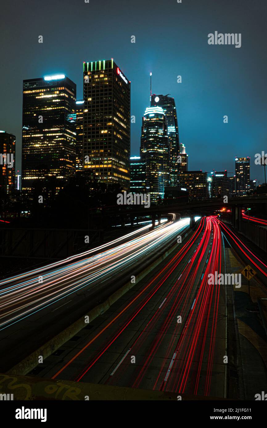 Long exposure shot highways hi-res stock photography and images - Alamy