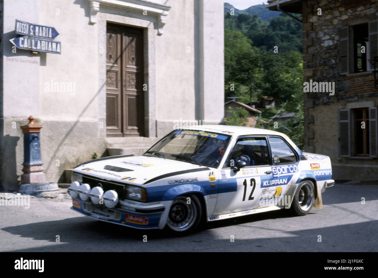 Dario Cerrato (ITA) Giuseppe Geppi Cerri (ITA) Opel Ascona 400 Gr4