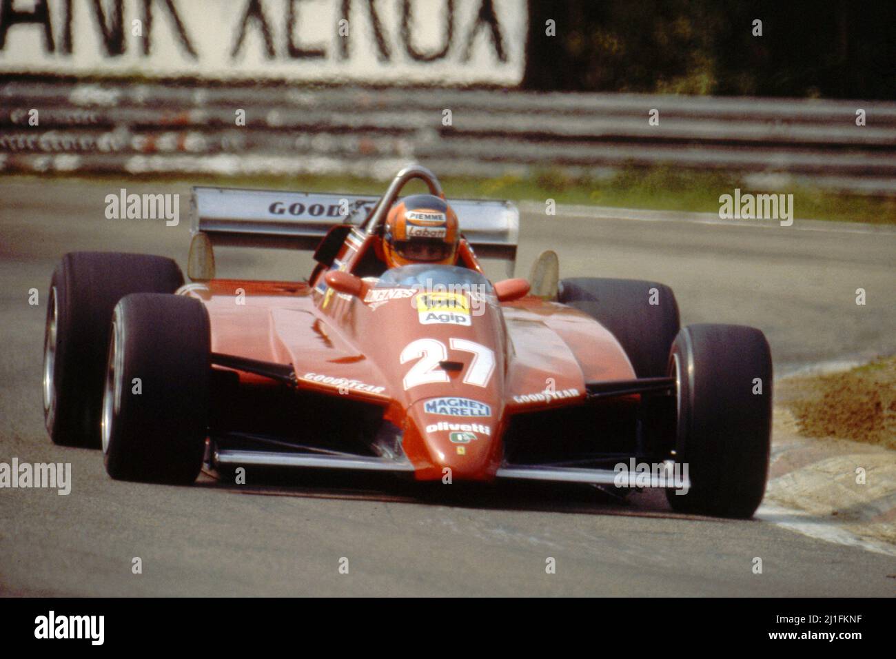 ☆FERRARI 126 C2☆G.VILLENEUVE☆ Ferrari 126 C2 GP. USA No. 27 Gilles Villeneuve 1982, Hot
