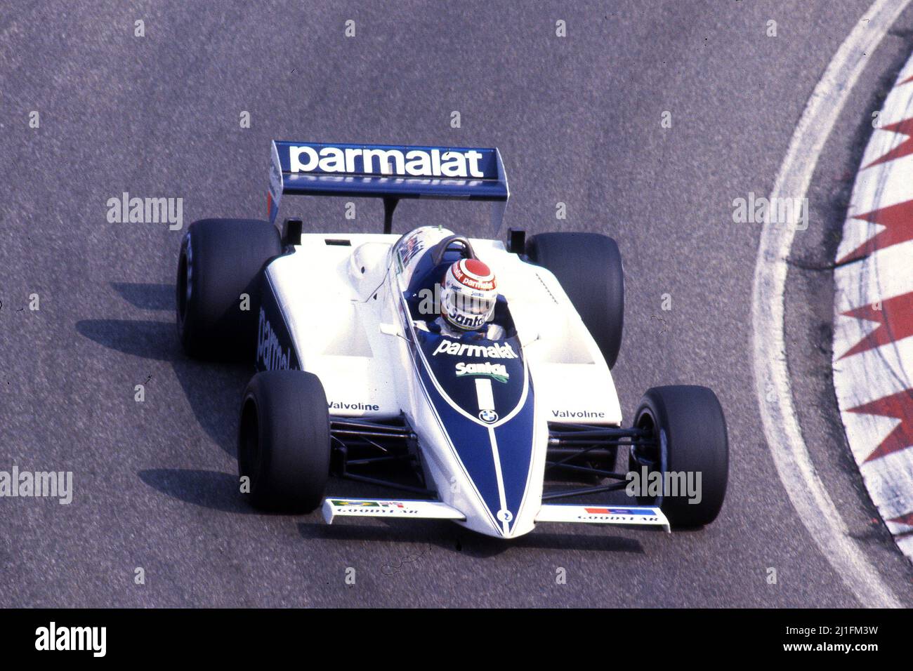 itsawheelthing: “leaning in … Nelson Piquet, Parmalat Brabham-BMW