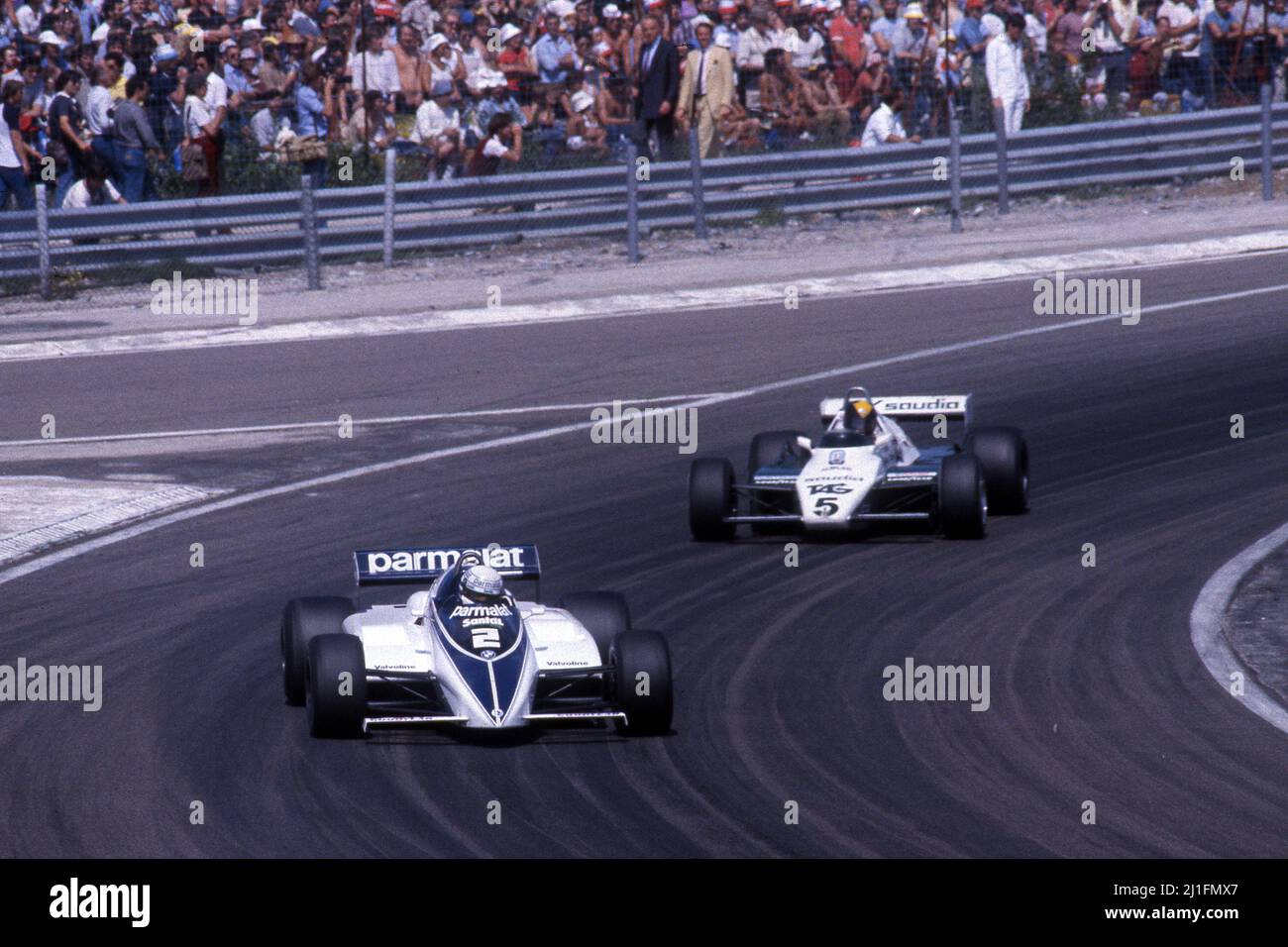 Riccardo Patrese (ITA) Brabham BT55 Bmw Stock Photo - Alamy