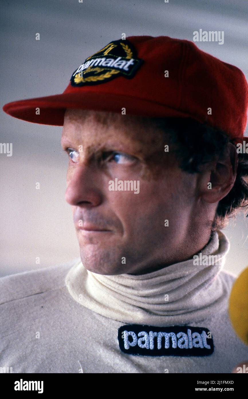 Niki Lauda (AUT) McLaren Stock Photo - Alamy