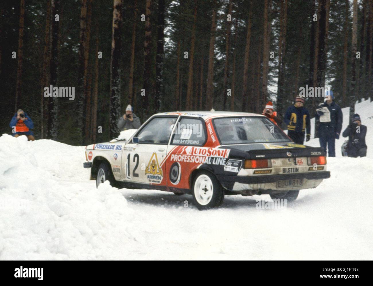 Ingvar Carlsson (SWE) Christian Boden (SWE) BMW 323i Gr2 Fib Aktuellt ...