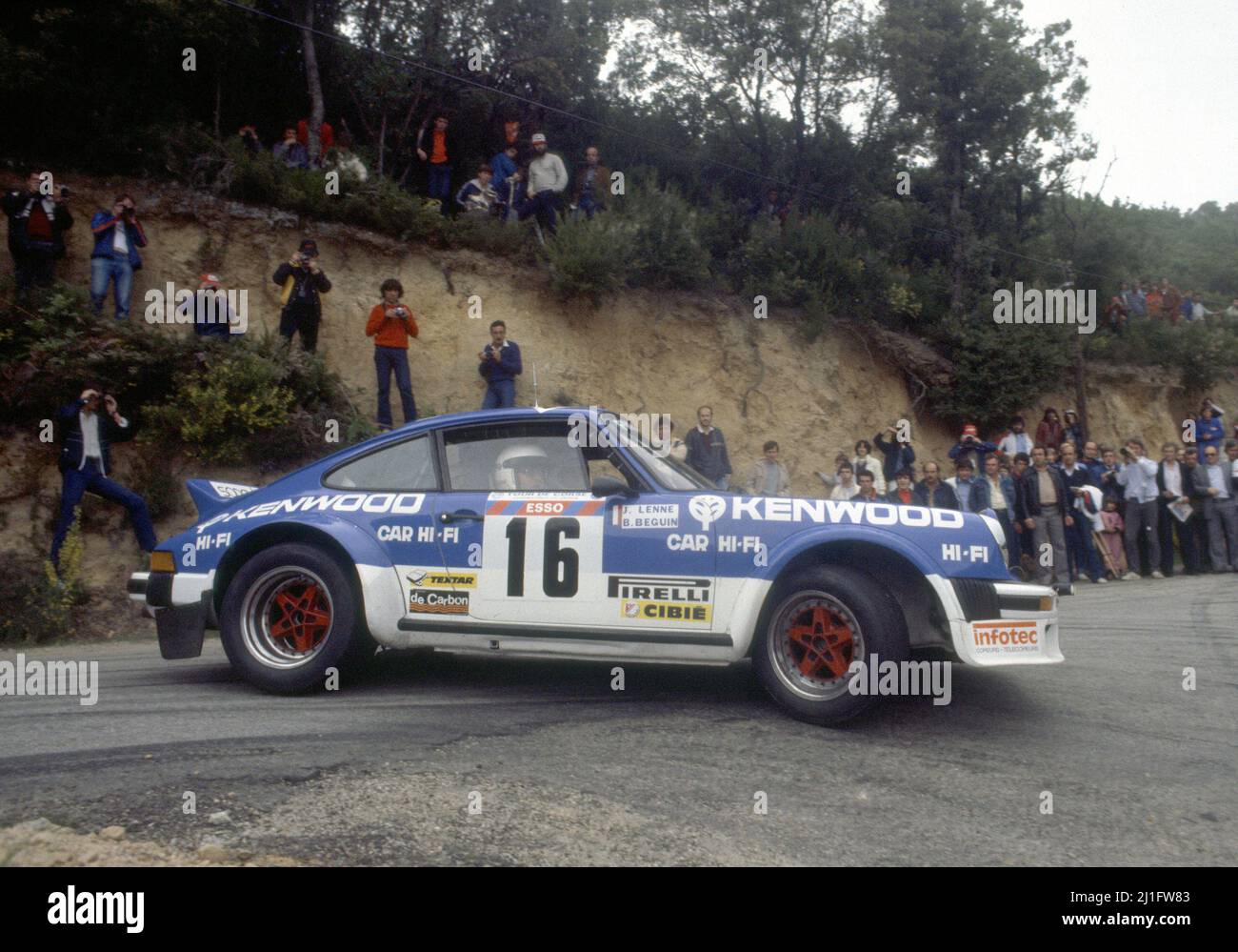 Bernard Beguin (FRA) JeanJacques Lenne (FRA) Porsche 911 SC Gr4