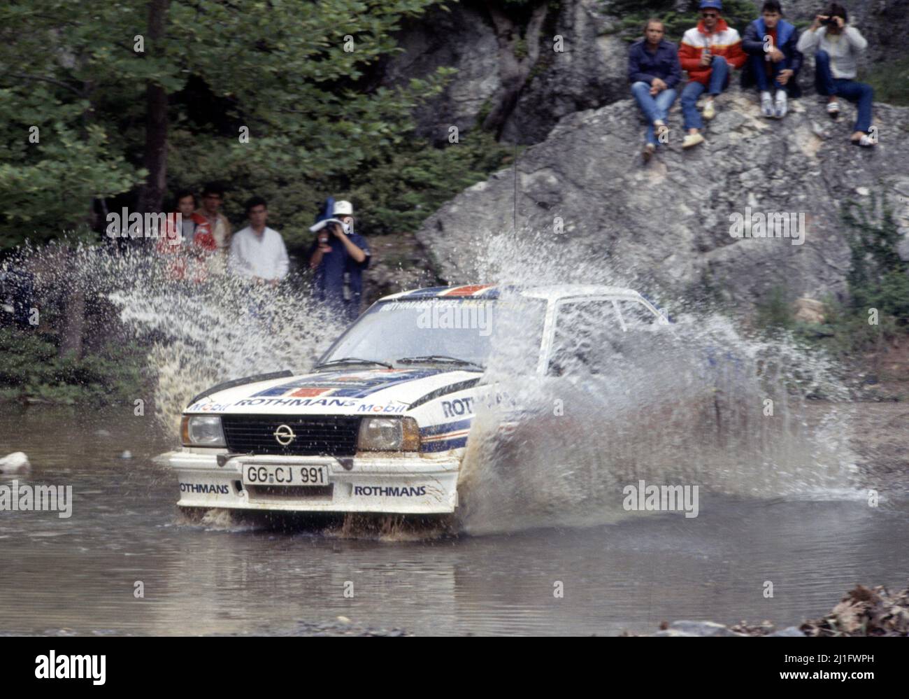 Walter Rohrl (GER) Christian Geistdorfer (GER) Opel Ascona 400 Gr4 ...