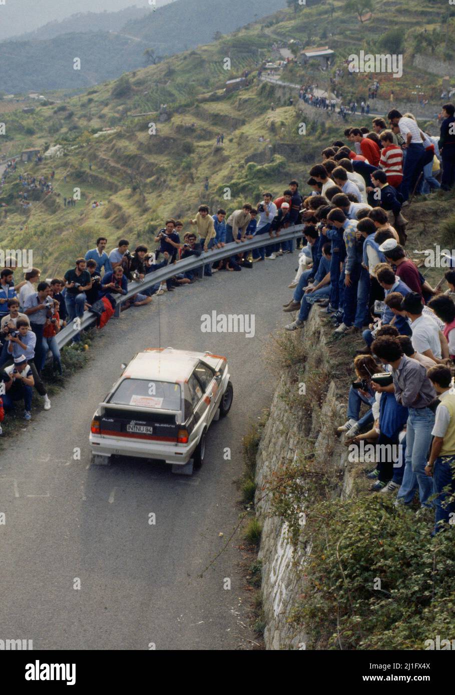 Michele Mouton (FRA) Fabrizia Pons (ITA) Audi Quattro Gr4 Audi Sport Stock Photo