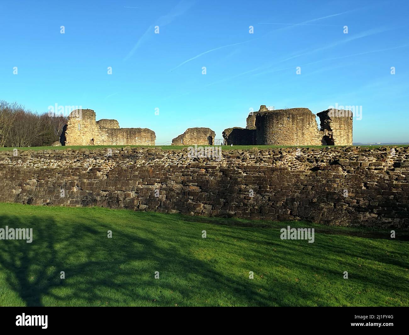 Flint Castle, Flint, Flintshire, North Wales, UK Stock Photo Alamy