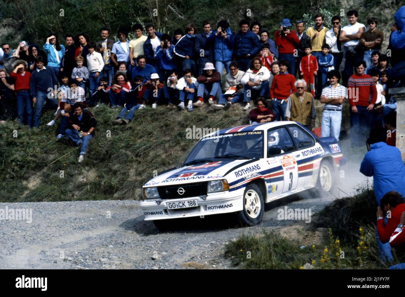 Walter Rohrl (GER) Christian Geistdorfer (GER) Opel Ascona 400 Gr4