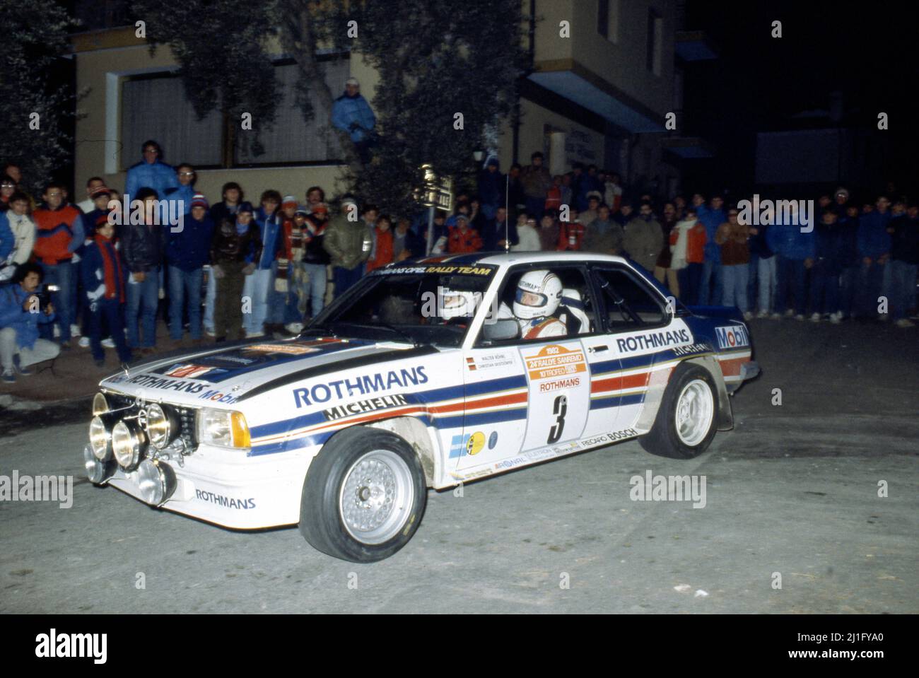 Walter Rohrl (GER) Christian Geistdorfer (GER) Opel Ascona 400 Gr4 ...