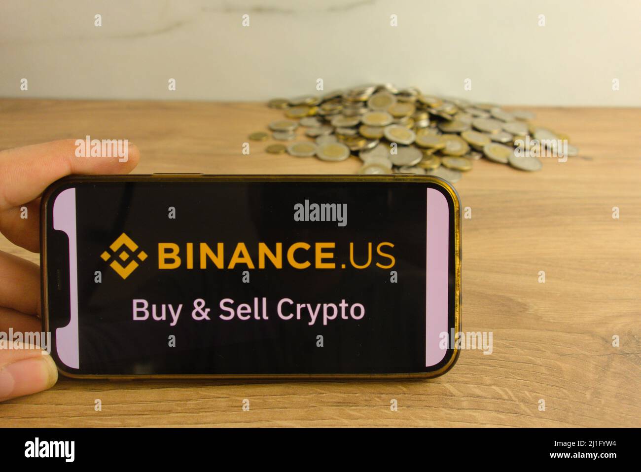 Binance us hi-res stock photography and images - Alamy