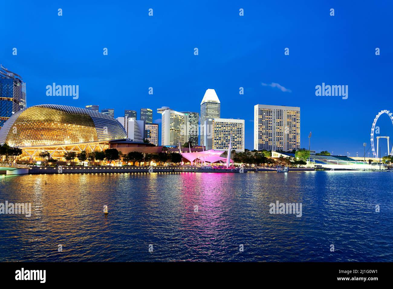 Singapore marina bay river hi-res stock photography and images - Alamy