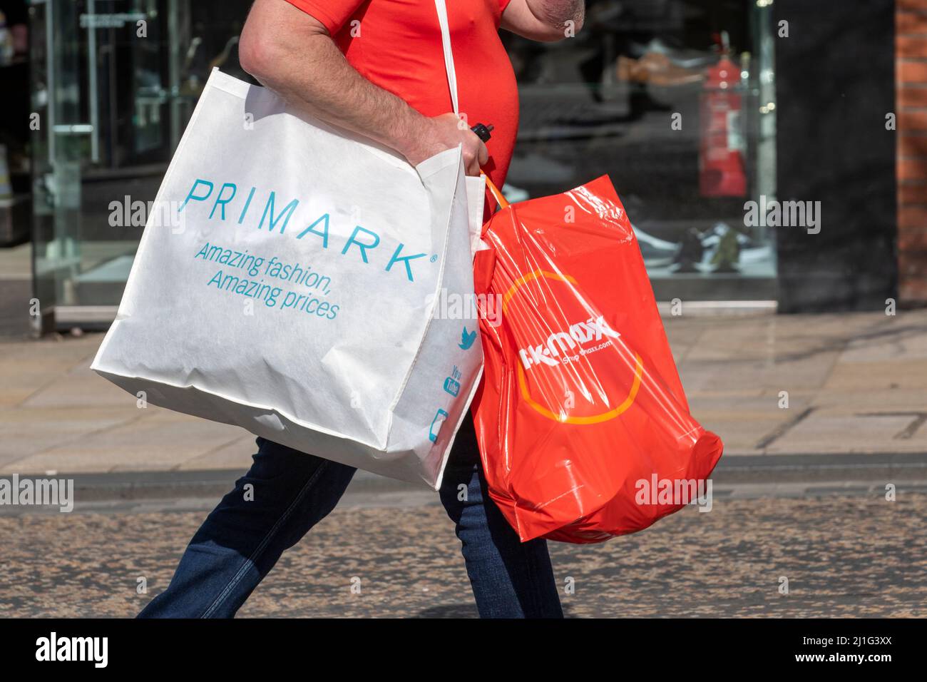 Tk maxx bags hi-res stock photography and images - Alamy