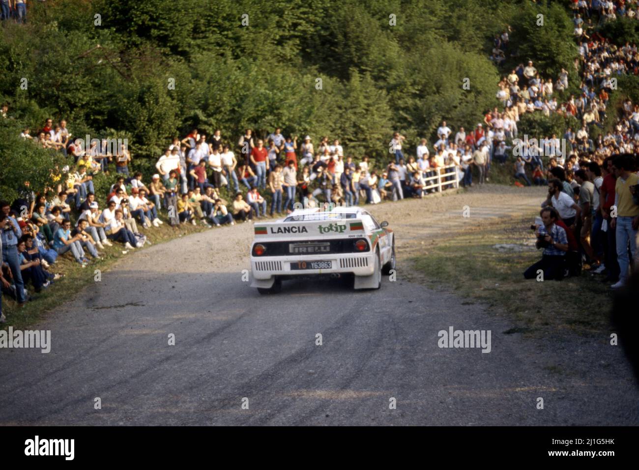 Massimo Miki Biasion (ITA) Tiziano Siviero (ITA) Lancia Rally 037 GrB ...