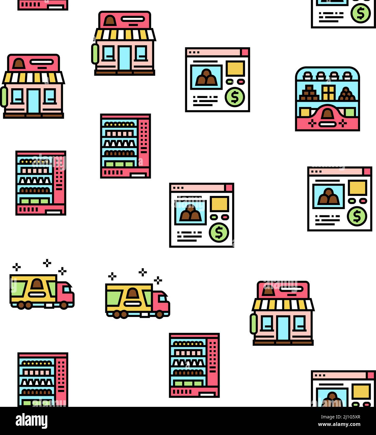 Free vending machine Stock Vector Images - Alamy