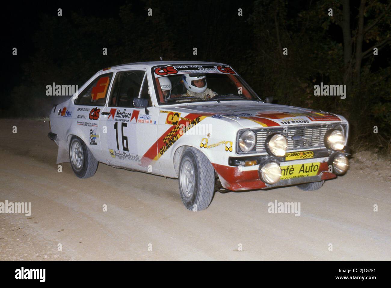 Massimo Ercolani (RSM) Giuliano Gozi (RSM) Ford Escort RS GrB Scuderia ...