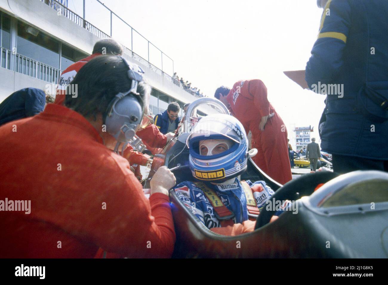 Mauro Baldi Formula 1 1982-1985 Photo Original Signed + A 234132