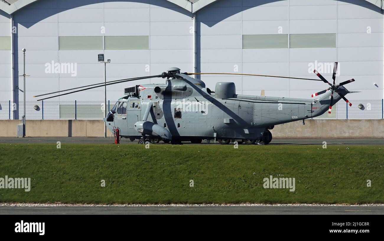 WS-61 Sea King Helicopter Stock Photo