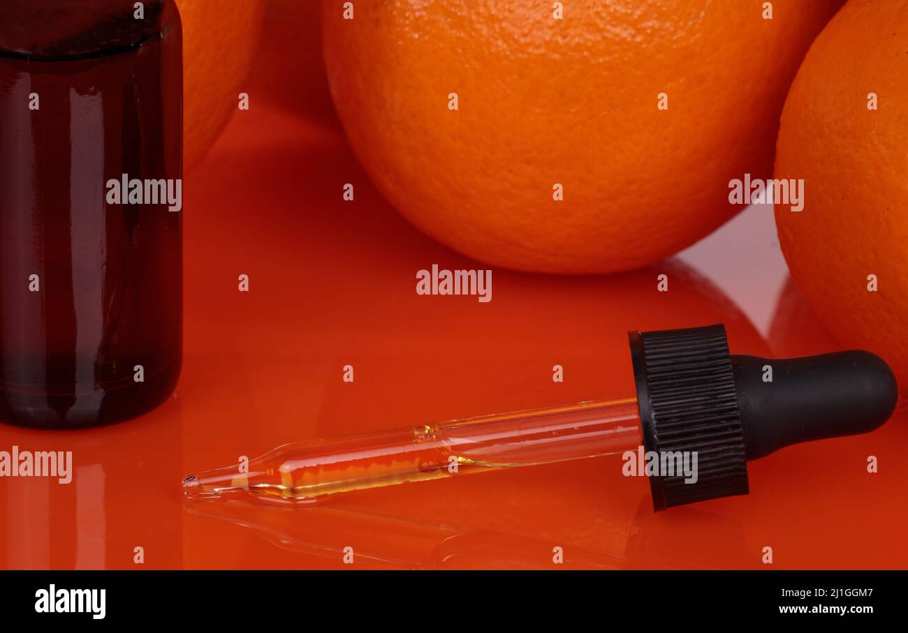 Alternative medicine, medicinal orange oil. Supports the treatment of