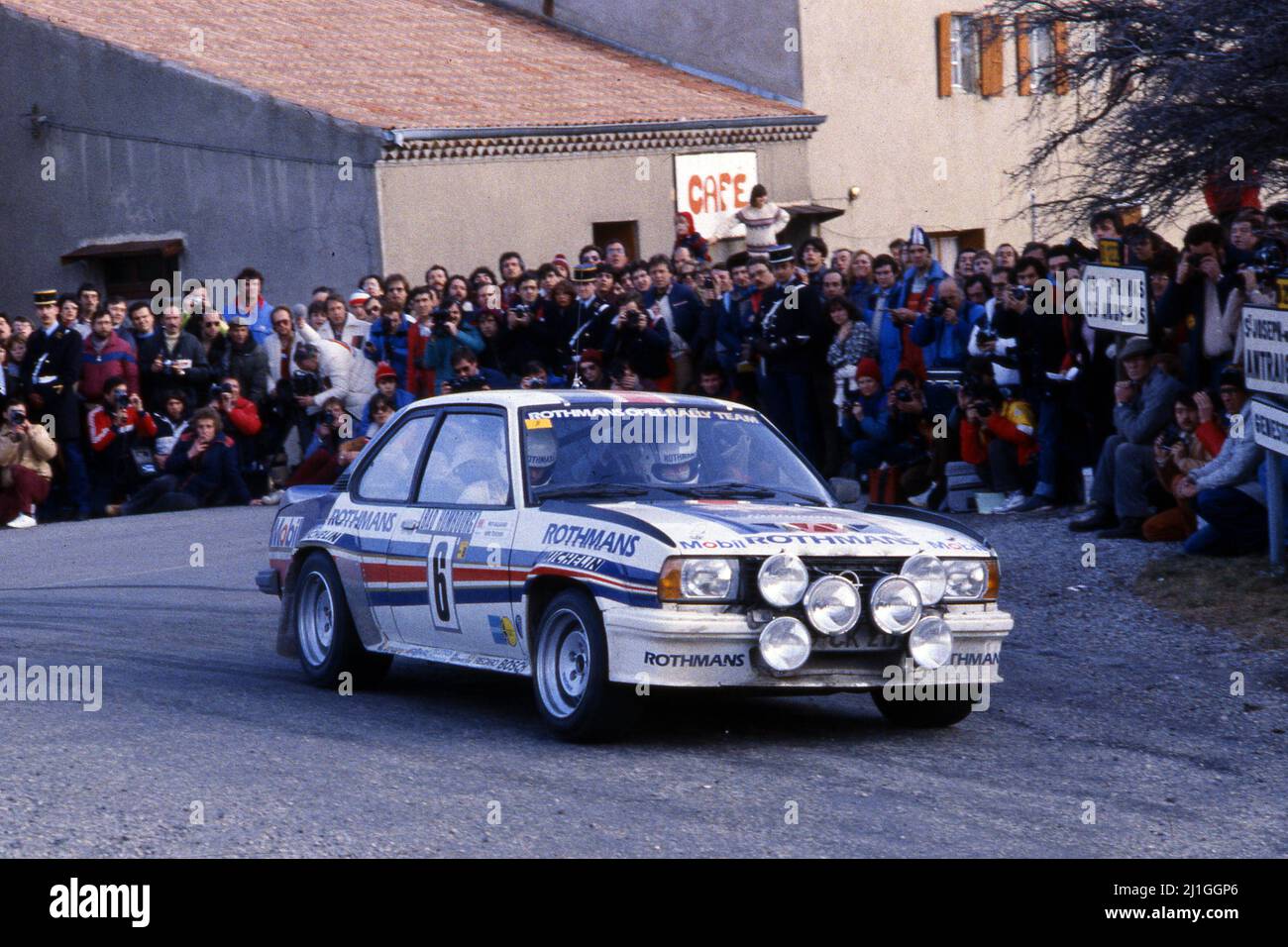 Décalcomanies 1/43 Pour Opel Manta 400 - Rallye 1000 Pistes 1982, Pilote Henri Toivonen | Planche De Décoration