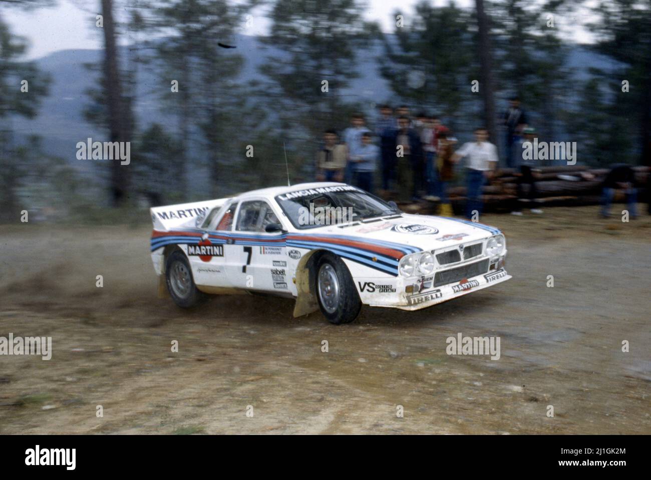 Matini Rally Adartico Vudafieri (ITA) Maurizio Perissinot (ITA) Lancia Rally 037 GrB ...