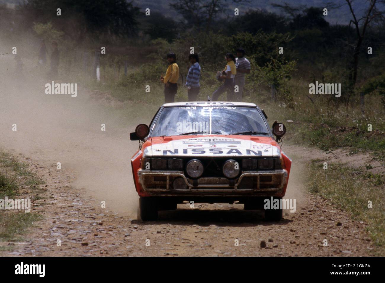 Rob Combes Rally Shekhar Mehta (EAK) Rob Combes (EAK) Nissan 240RS GrB DT Dobie & Co Ltd ...