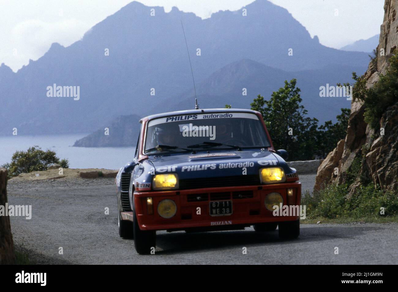 Bruno Saby Fra Chris Williams Gbr Renault 5 Turbo Grb Philips Autoradio Bozian Stock Photo Alamy