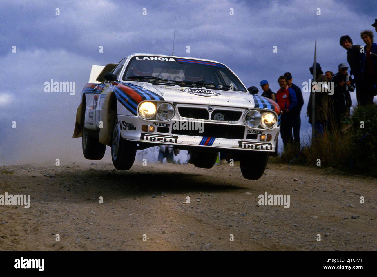 Pentti Airikkala (FIN) Juha Piironen (FIN) Lancia Rally 037 GrB Martini