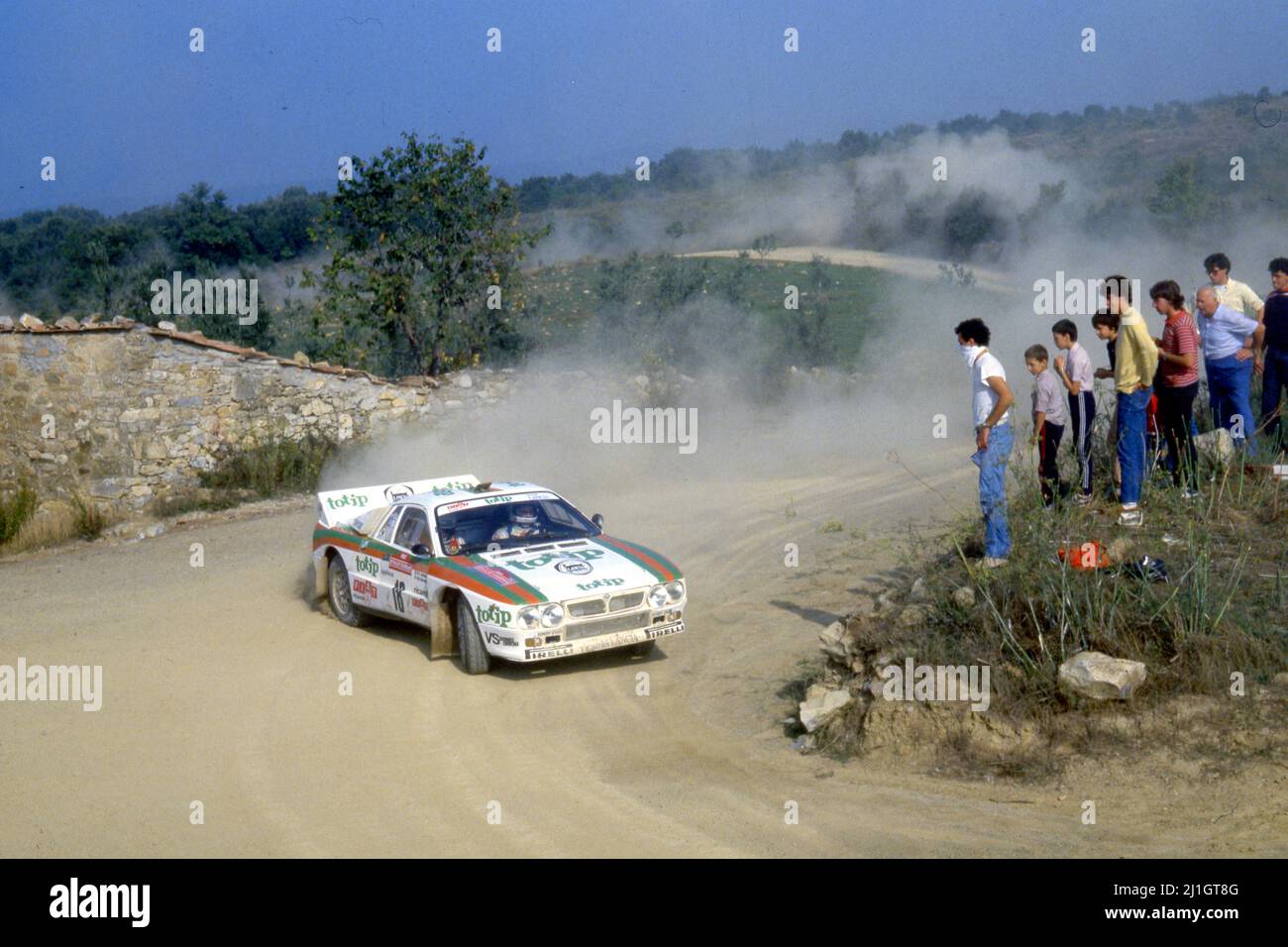 Massimo Miki Biasion (ITA) Tiziano Siviero (ITA) Lancia Rally 037 GrB ...